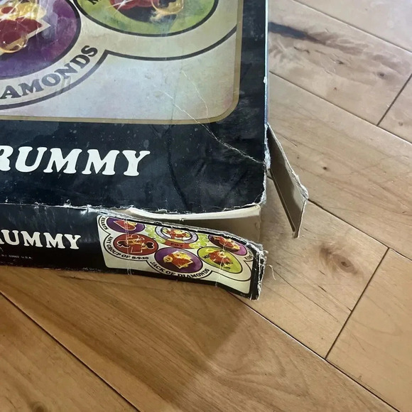 Michigan Rummy World Of Family Fun Board Game COMPLETE Hasbro 1971 Vintage - Picture 2 of 5